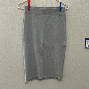 Urban CoCo, small, gray midi pencil skirt